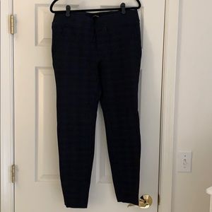 Liverpool Stretch Pant Size 14/32; dark plaid